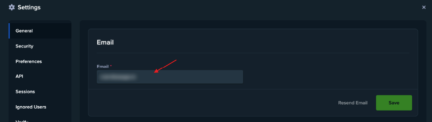 Update Stake.com Account Details